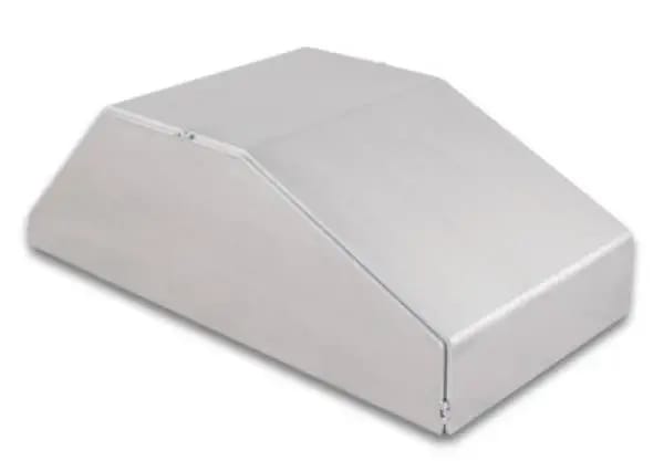 Vibrant I/C End Tank 6in Wide 12in Long 4in Tall Use w/ Horizontal I/C Core 12844 - 5052 Aluminum thumbnail 3