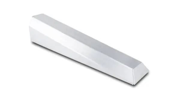 Vibrant I/C End Tank 4.5in Wide 22in Long 3in Tall Use w/ Vertical I/C Core 12853 - 5052 Aluminum thumbnail 2