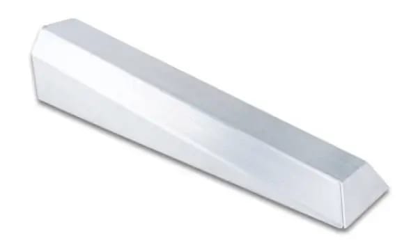 Vibrant I/C End Tank 4.5in Wide 22in Long 3in Tall Use w/ Vertical I/C Core 12853 - 5052 Aluminum thumbnail 3