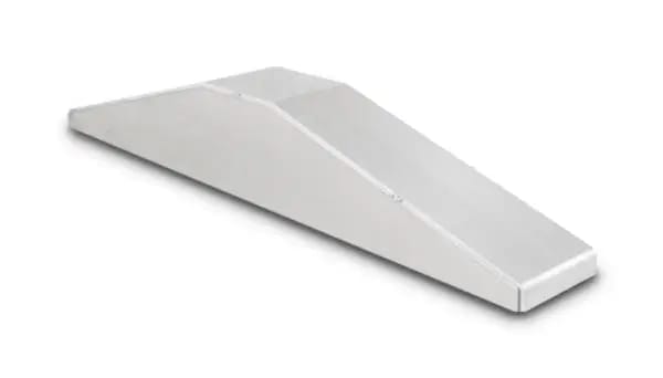 Vibrant I/C End Tank 3.5in Wide 24in Long 3.75in Tall Use w/ Vertical I/C Core 12859 - 5052 Aluminum thumbnail 2