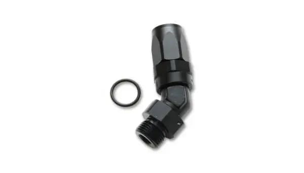 Vibrant Male -12AN 45 Degree Hose End Fitting - 1-1/6-12 Thread (12) thumbnail 4
