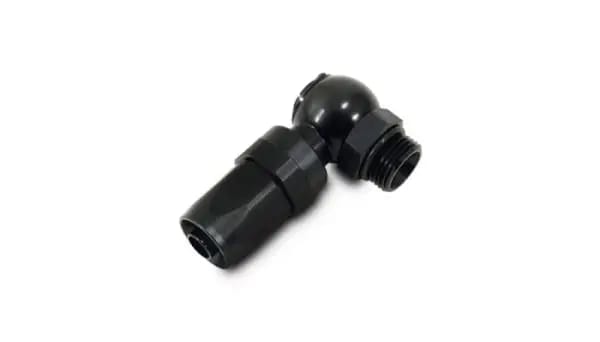 Vibrant Single -6AN x -6 ORB Male Banjo to Hose End Aluminum Fitting thumbnail 2