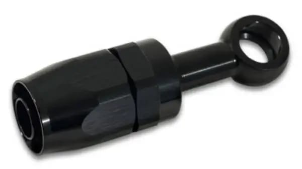 Vibrant -8AN Banjo Hose End Fitting for use with M18 Banjo Bolt - Aluminum Black thumbnail 3