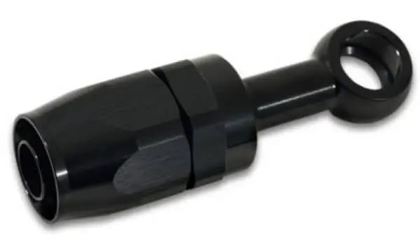 Vibrant -8AN Banjo Hose End Fitting for use with M18 Banjo Bolt - Aluminum Black thumbnail 4