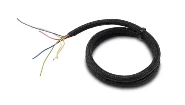 Vibrant 1in O.D. Flexible Split Sleeving (5 foot length) Black thumbnail 3
