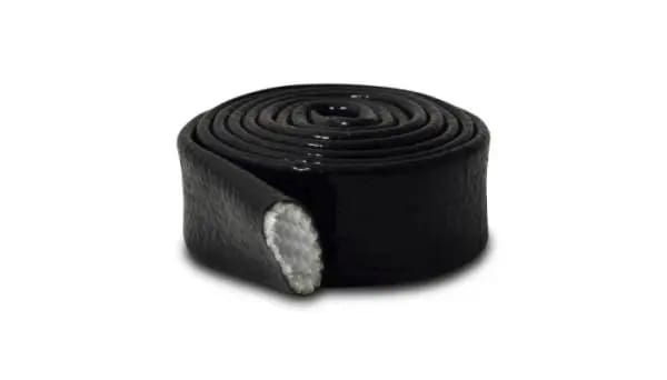 Vibrant 1/2in O.D. Heat Protect Flexible Sleeving (5 foot length) Black thumbnail 3