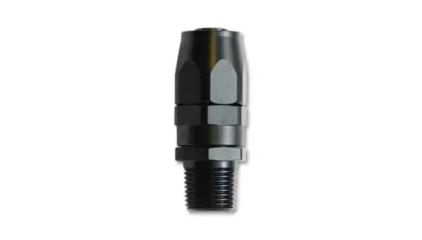 Vibrant -10AN Male NPT Straight Hose End Fitting - 3/8 NPT thumbnail 2