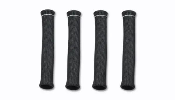 Vibrant 3/4in Dia Spark Plug Boot Insulator (4/Pack) Black color thumbnail 2