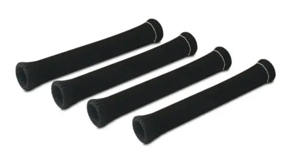 Vibrant 3/4in Dia Spark Plug Boot Insulator (4/Pack) Black color thumbnail 3