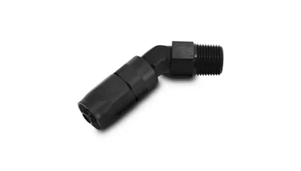 Vibrant -12AN Male NPT 45Degree Hose End Fitting - 1/2 NPT thumbnail 3