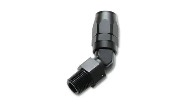 Vibrant -12AN Male NPT 45Degree Hose End Fitting - 3/4 NPT thumbnail 5