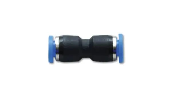 Vibrant Union Straight Pneumatic Vacuum Fitting - for use with 1/4in (6mm) OD tubing thumbnail 2