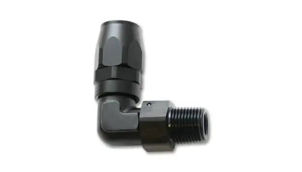 Vibrant Male NPT 90 Degree Hose End Fitting -8AN - 1/2 NPT thumbnail 4