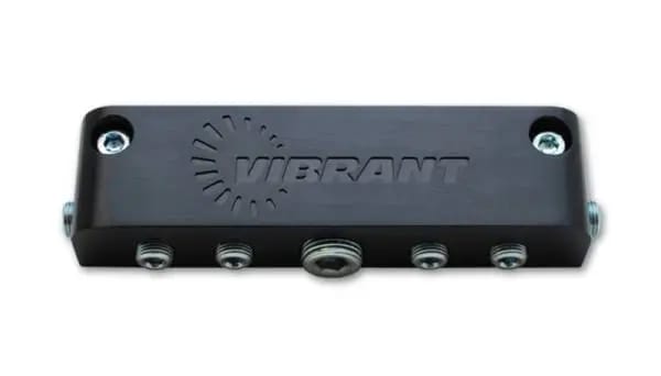 Vibrant Aluminum Vacuum Manifold (new design) - Black