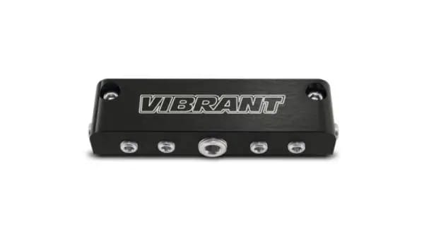 Vibrant Aluminum Vacuum Manifold (new design) - Black thumbnail 2