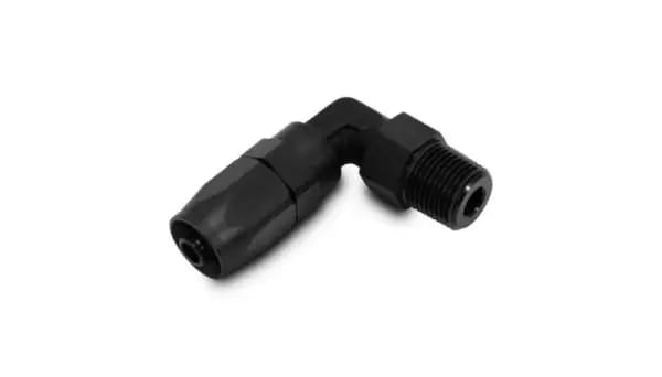 Vibrant Male NPT 90 Degree Hose End Fitting -6AN - 3/8 NPT thumbnail 3