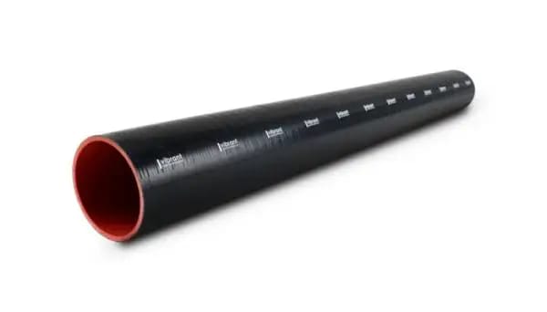 Vibrant 4 Ply Reinforced Silicone Straight Hose Coupling - 1.75in I.D. x 36in long (Black) thumbnail 3