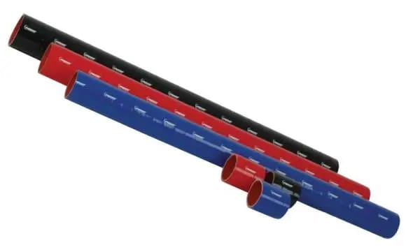 Vibrant 4 Ply Reinforced Silicone Straight Hose Coupling - 4.5in I.D. x 12in long (BLACK) thumbnail 5