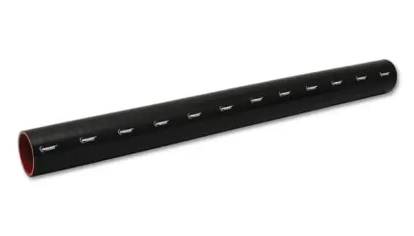 Vibrant 4 Ply Reinforced Silicone Straight Hose Coupling - 3.5in I.D. x 36in long (BLACK) thumbnail 2