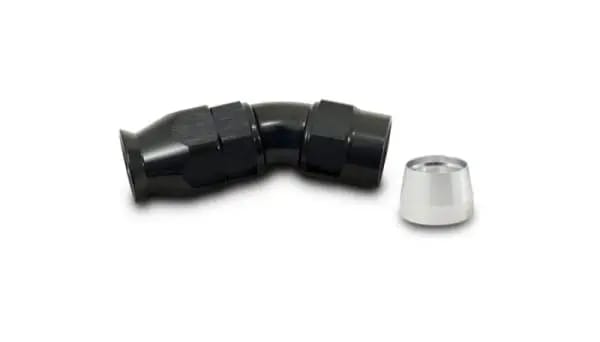 Vibrant -4AN 30 Degree Hose End Fitting for PTFE Lined Hose thumbnail 2