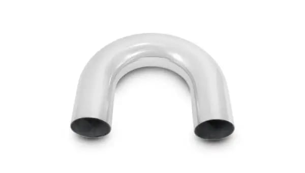Vibrant 2.75in O.D. Universal Aluminum Tubing (180 degree Bend) - Polished thumbnail 3