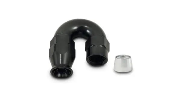 Vibrant 180 Degree High Flow Hose End Fitting for PTFE Lined Hose -12AN thumbnail 2