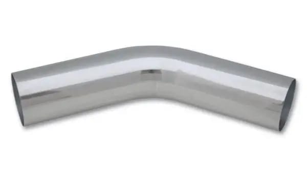 Vibrant 2in O.D. Universal Aluminum Tubing (45 degree bend) - Polished thumbnail 4