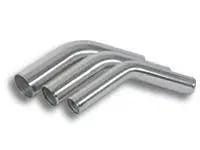 Vibrant 2in O.D. Universal Aluminum Tubing (45 degree bend) - Polished thumbnail 5