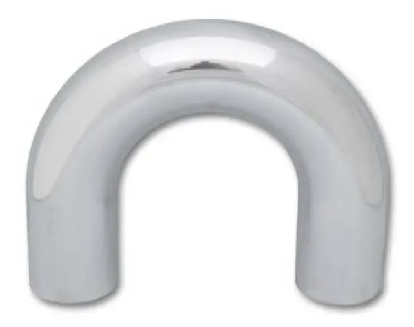 Vibrant 4in O.D. Universal Aluminum Tubing (180 degree Bend) - Polished thumbnail 3