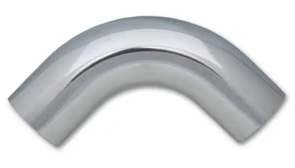 Vibrant 4in O.D. Universal Aluminum Tubing (90 degree bend) - Polished thumbnail 2