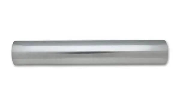 Vibrant 3.5in O.D. Universal Aluminum Tubing (18in long Straight Pipe) - Polished thumbnail 4