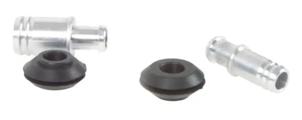 Vibrant 10mm (2/5in) O.D. Aluminum Vacuum Hose Fitting (includes Rubber Grommet) thumbnail 5