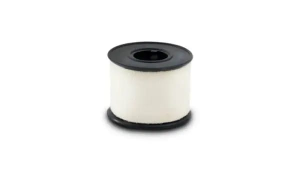 Vibrant 2 Meter (6-1/2 Feet) Roll of White Adhesive Clean Cut Tape thumbnail 3