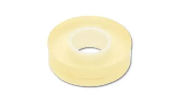 Vibrant 5 Meter (16-1/2 Feet) Roll of Clear Adhesive Clear Cut Tape thumbnail 2