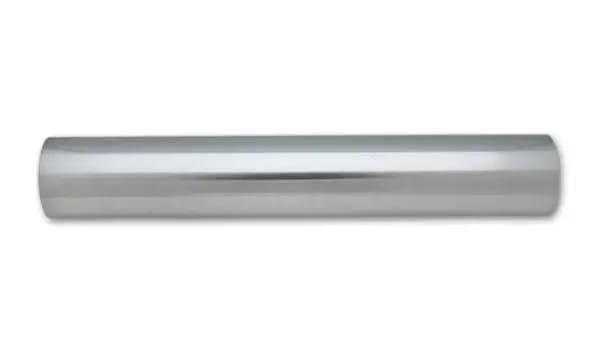 Vibrant 5in OD T6061 Aluminum Straight Tube 18in Long - Polished thumbnail 2