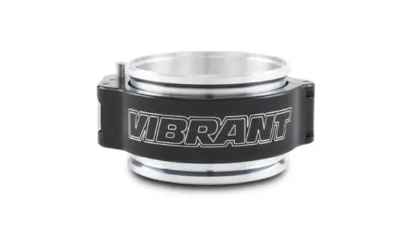 Vibrant 3in O.D. Aluminized HD 2.0 Clamp Assembly - Anodized Black