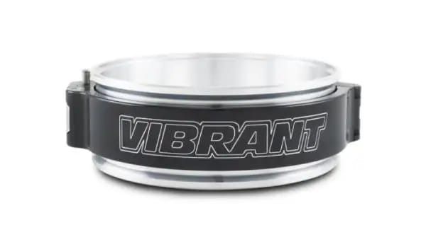 Vibrant 5in O.D. Aluminized HD 2.0 Clamp Assembly - Anodized Black