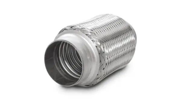 Vibrant SS Flex Coupling without Inner Liner 3in inlet/outlet x 6in long thumbnail 3