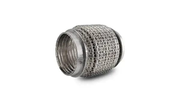 Vibrant SS Flex Coupling with Interlock Liner 2.50in I.D. x 4.00in Long thumbnail 2