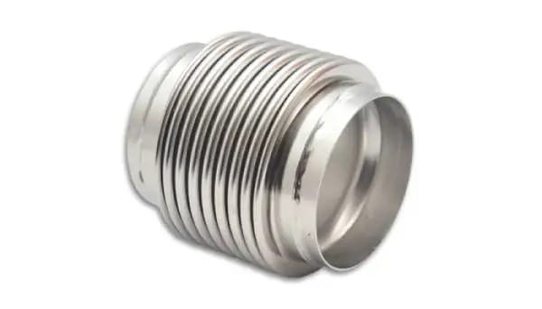 Vibrant SS Bellow Assembly w/ Solid Liner 3.5in ID x 4in overall L Electro Polished thumbnail 2