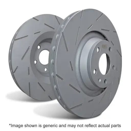 EBC 21-22 Chevrolet Colorado 2.5L Rear USR Slotted Rotors