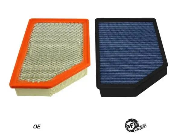 aFe Magnum FLOW OE Replacement Air Filter w/ Pro 5R Media GM Diesel Trucks 20-25 V8-6.6L (td) L5P thumbnail 3