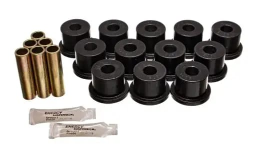 Energy Suspension GM Rear Spring & Shackle - Black
