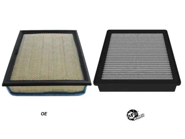 aFe Magnum FLOW OE Replacement Air Filter w/ Pro DRY S Media Ford Diesel Trucks 20-25 V8-6.7L (td) thumbnail 3