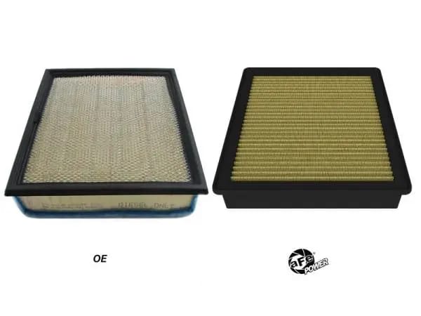 aFe Magnum FLOW OE Replacement Air Filter w/ Pro GUARD 7 Ford Diesel Trucks 20-25 V8-6.7L (td) thumbnail 3