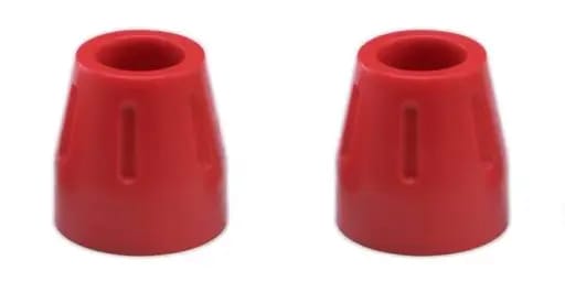 Energy Suspension Universal Red 1-1/2in OD x 11/16in McPherson ID Strut Bump Stop Set
