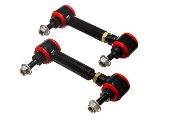 Energy Suspension Universal Red 4-3/4in-5-3/4in inAin Range Pivot Style End Link Set thumbnail 2