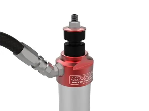 aFe Sway-A-Way 2.5 Front Shock Kit w/Remote Reservoirs for 0-1.5 IN Lifts Ford F-250/F-350 17-24 4WD thumbnail 2