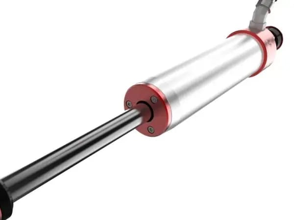 aFe Sway-A-Way 2.5 Front Shock Kit w/Remote Reservoirs for 0-1.5 IN Lifts Ford F-250/F-350 17-24 4WD thumbnail 4