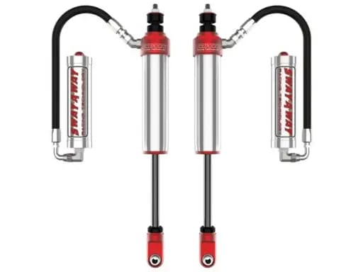 aFe Sway-A-Way 2.5 Front Shock Kit w/Remote Reservoirs for 2-3.5 IN Lifts Ford F-250/F-350 17-24 4WD